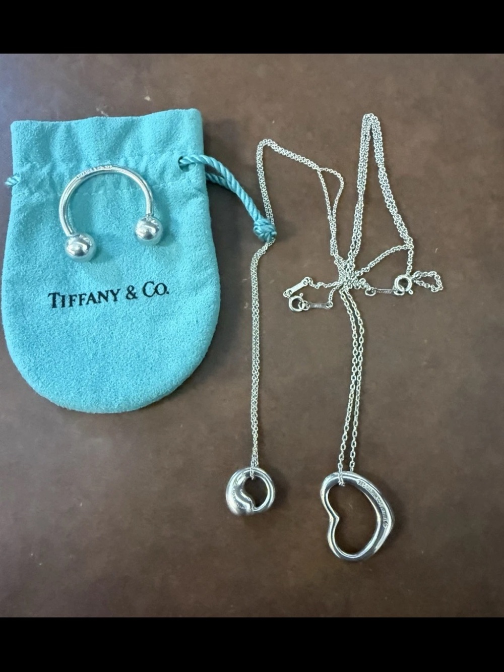 Tiffany & Co. Sterling Silver Jewelry Lot.